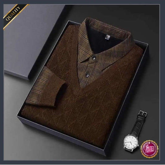 Pull Tricoté élégant et Confortable pour hommes