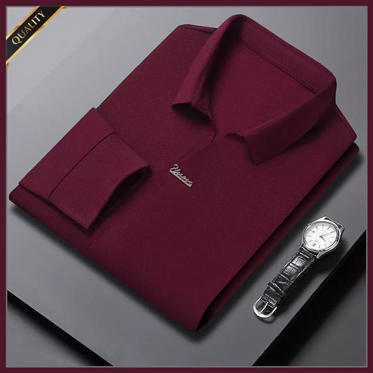 Pull chemise style italien pour hommes